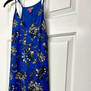 Vince Camuto Blue Floral Dress